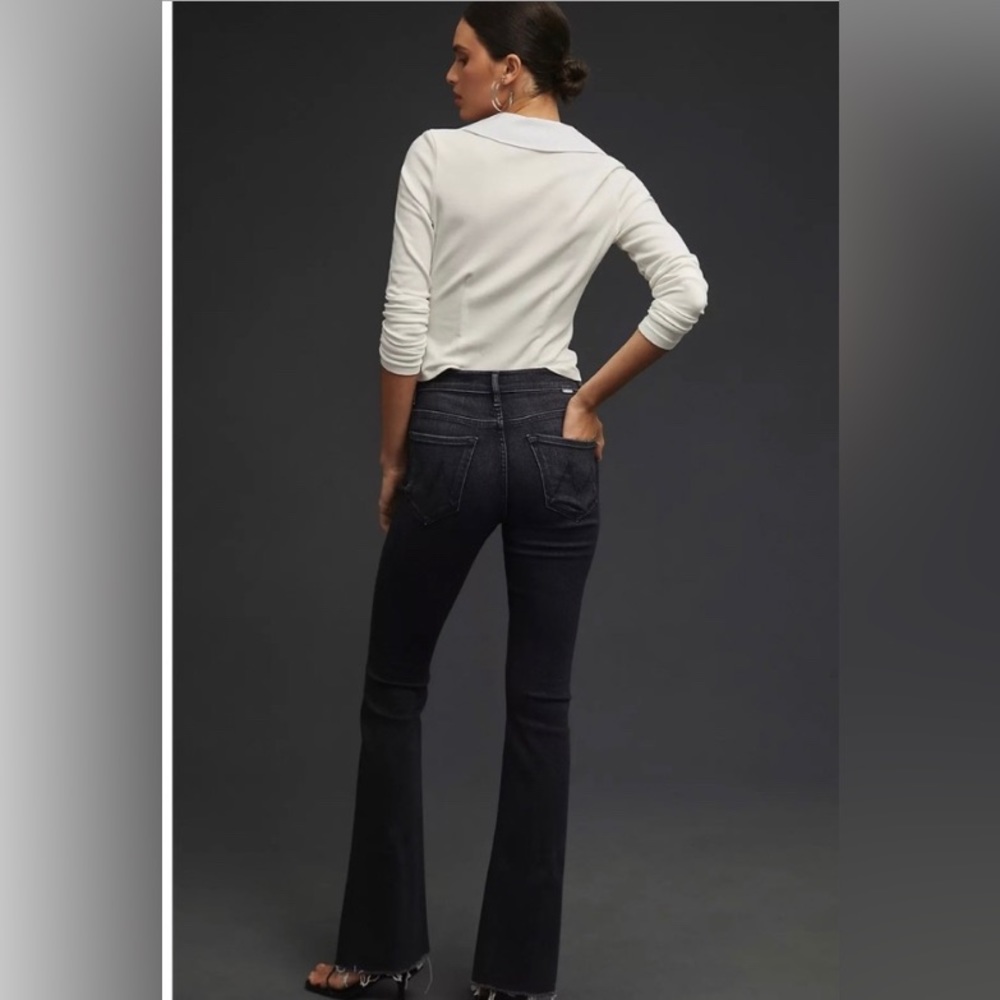 NWT MOTHER WEEKENDER FRAY JEANS - Picture 3 of 16
